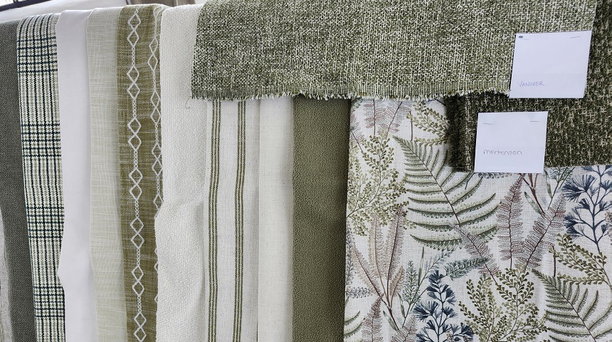 Here’s what Hooker’s buying team found at the May Interwoven Textile Fair